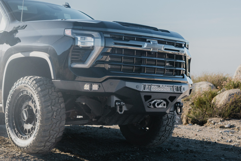 Chevrolet Silverado 2500 Front Bumper - DV8 Offroad - Spec Series - Black - `24-`26